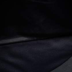 Pre Owned Louis Vuitton Green/Black Taiga Leather Large Gibeciere Garment Travel Bag