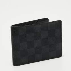 Pre Owned Louis Vuitton Damier Graphite Canvas Slender Wallet