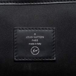 Louis Vuitton Black Monogram Eclipse Canvas Zack Backpack