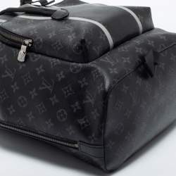 Louis Vuitton Black Monogram Eclipse Canvas Zack Backpack