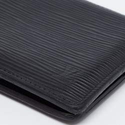 Louis Vuitton Black Epi Leather Slender Wallet
