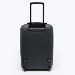 Pre Owned Louis Vuitton Damier Graphite Canvas Business Pegase Legere 55 Luggage