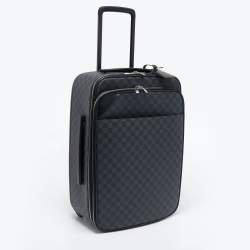 Pre Owned Louis Vuitton Damier Graphite Canvas Business Pegase Legere 55 Luggage