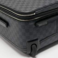 Pre Owned Louis Vuitton Damier Graphite Canvas Business Pegase Legere 55 Luggage