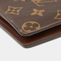 Louis Vuitton Monogram Canvas Brazza Wallet