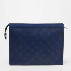 Pre Owned Louis Vuitton Eclipse Monogram Canvas Pochette Voyage MM