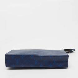 Pre Owned Louis Vuitton Eclipse Monogram Canvas Pochette Voyage MM