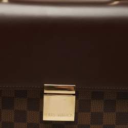 Pre Owned Louis Vuitton Damier Ebene Canvas Altona Briefcase GM