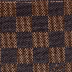 Louis Vuitton Damier Ebene Canvas Slender Wallet