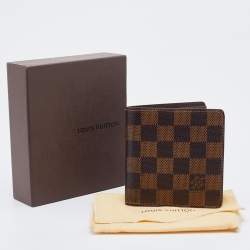 Louis Vuitton Damier Ebene Canvas Slender Wallet