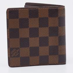 Louis Vuitton Damier Ebene Canvas Slender Wallet