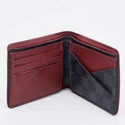 Louis Vuitton // Brown Coated Canvas Damier Check Wallet – VSP