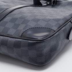مملوكة مسبقًا Louis Vuitton Damier Graphite Canvas Porte Documents Voyage Briefcase