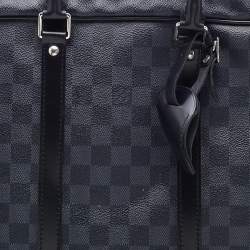 مملوكة مسبقًا Louis Vuitton Damier Graphite Canvas Porte Documents Voyage Briefcase