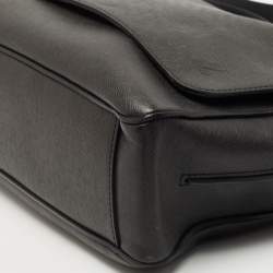 Louis Vuitton Dark Grey Taiga Leather Roman MM Bag