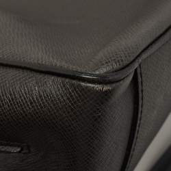 Louis Vuitton Dark Grey Taiga Leather Roman MM Bag