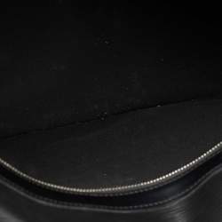 Louis Vuitton Black Epi Leather Bourget 55 Bag