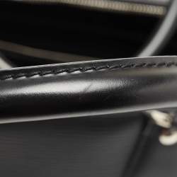 Louis Vuitton Black Epi Leather Bourget 55 Bag