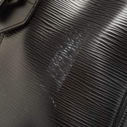 Louis Vuitton Black Epi Leather Bourget 55 Bag