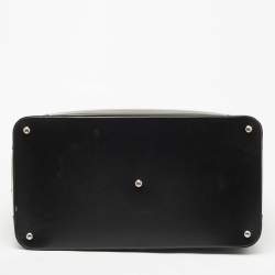 Louis Vuitton Black Epi Leather Bourget 55 Bag