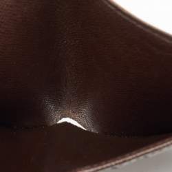 Pre Owned Louis Vuitton Damier Ebene Canvas Marco Wallet