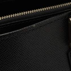 Louis Vuitton Black Taiga Leather Lozan Briefcase