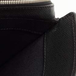 Louis Vuitton Black Taiga Leather Lozan Briefcase
