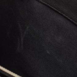 Louis Vuitton Black Taiga Leather Lozan Briefcase