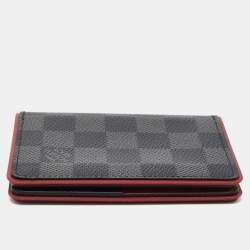 Pre Owned Louis Vuitton Damier Graphite Canvas Pocket Organizer