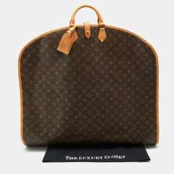Louis Vuitton Monogram Canvas 2 Hangers Garment Cover Bag