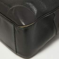 Louis Vuitton Charcoal Black Leather Utah Acoma Bag