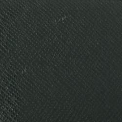 Louis Vuitton Green Taiga Leather Long Bifold Wallet