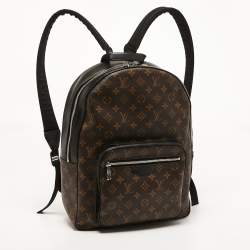 Louis Vuitton Black Monogram Macassar Canvas and Leather Josh Backpack