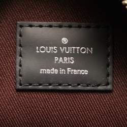 Louis Vuitton Black Monogram Macassar Canvas and Leather Josh Backpack