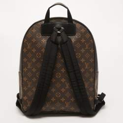 Louis Vuitton Black Monogram Macassar Canvas and Leather Josh Backpack