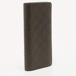 Louis Vuitton Olive Green Damier Infini Leather Brazza Wallet