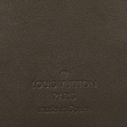 Louis Vuitton Olive Green Damier Infini Leather Brazza Wallet