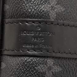 Louis Vuitton Monogram Eclipse Canvas Keepall Bandoulière 45 