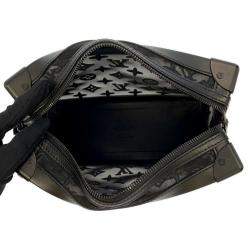 Pre Owned Louis Vuitton Black Monogram Mesh Soft Trunk Shoulder Bag