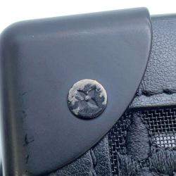 Pre Owned Louis Vuitton Black Monogram Mesh Soft Trunk Shoulder Bag