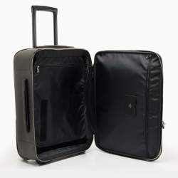 مملوكة مسبقًا Louis Vuitton Black Taiga Leather Pegase Legere 55 Business Suitcase