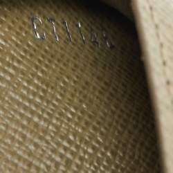 Pre Owned Louis Vuitton Green Epi Leather Multiple Wallet