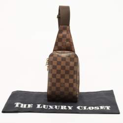 Louis Vuitton Damier Ebene Canvas Geronimos Belt Bag