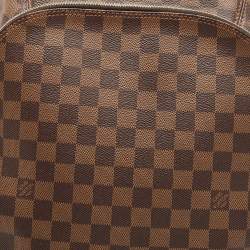 Louis Vuitton Black Damier Ebene Canvas and Leather Jake Backpack 