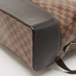 Louis Vuitton Black Damier Ebene Canvas and Leather Jake Backpack 