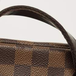 Louis Vuitton Black Damier Ebene Canvas and Leather Jake Backpack 