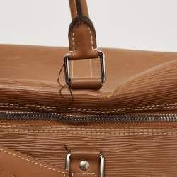 Pre Owned Louis Vuitton Cannelle Epi Leather Keepall 45 Bag