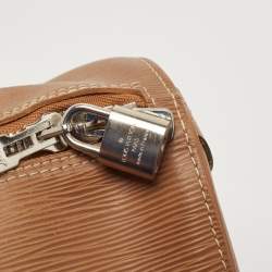 Pre Owned Louis Vuitton Cannelle Epi Leather Keepall 45 Bag