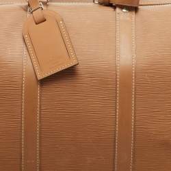 Pre Owned Louis Vuitton Cannelle Epi Leather Keepall 45 Bag