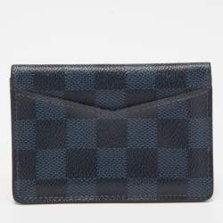 Louis Vuitton Damier Cobalt Canvas Pocket Organizer